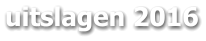 uitslagen 2016