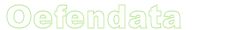OEFENDATA